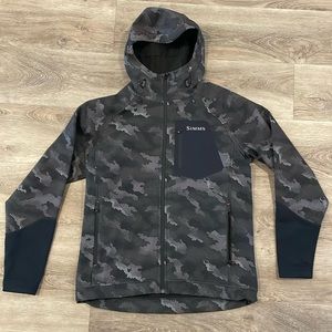 Simms Fleece Lined Softshell Jacket